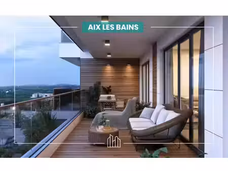 vente appartement neuf 4 pièces 94m2 aix-les-bains - 695000 € - surface privée