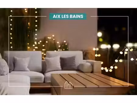 vente appartement neuf 4 pièces 96m2 aix-les-bains - 681000 € - surface privée