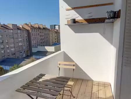metz gare f3 meuble avec balcon