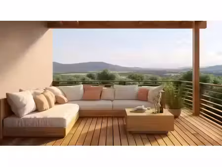 vente appartement neuf 4 pièces 82m2 irigny - 428000 € - surface privée