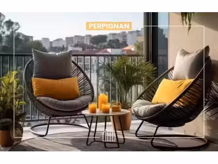 vente appartement neuf 5 pièces 85m2 perpignan - 330567 € - surface privée