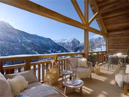 vente appartement de luxe vaujany 3 pièces 85.63 m²