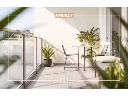 vente appartement neuf 3 pièces 68m2 ambilly - 399000 € - surface privée