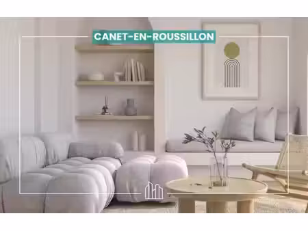 vente appartement neuf 3 pièces 77m2 canet-en-roussillon - 345900 € - surface privée