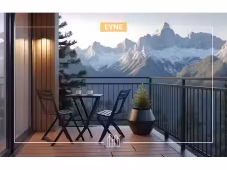 vente appartement neuf 2 pièces 45m2 eyne - 172976 € - surface privée