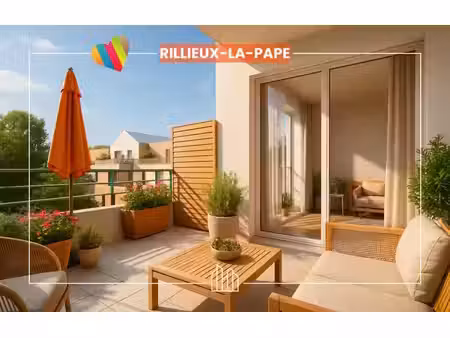 vente appartement neuf 4 pièces 80m2 rillieux-la-pape - 299000 € - surface privée
