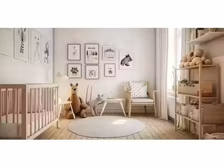 vente appartement neuf 2 pièces 45m2 saint-fons - 210654 € - surface privée