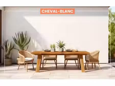 vente maison neuf 4 pièces 133m2 cheval-blanc - 640000 € - surface privée
