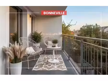 vente appartement neuf 2 pièces 44m2 bonneville - 239000 € - surface privée