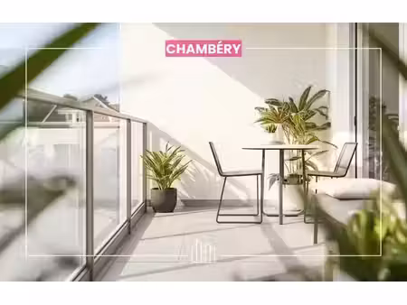 vente appartement neuf 4 pièces 104m2 chambéry - 449000 € - surface privée