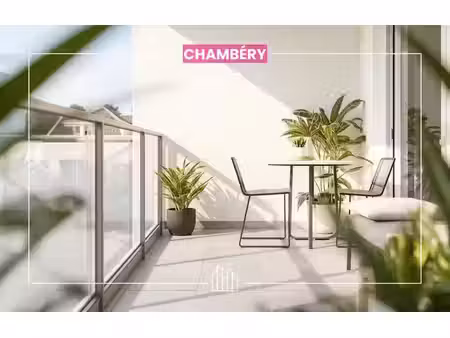 vente appartement neuf 4 pièces 79m2 chambéry - 322000 € - surface privée