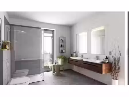 vente appartement neuf 3 pièces 61m2 dammarie-les-lys - 249000 € - surface privée