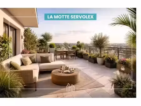 vente appartement neuf 4 pièces 81m2 la motte-servolex - 411000 € - surface privée