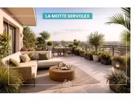 vente appartement neuf 5 pièces 104m2 la motte-servolex - 521000 € - surface privée