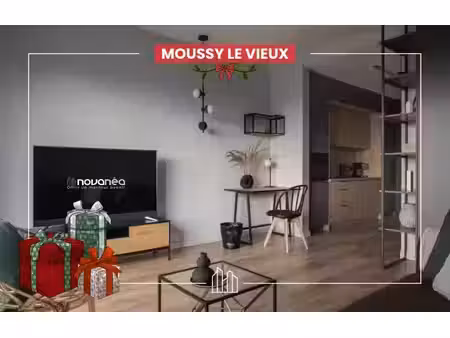 vente appartement neuf 3 pièces 58m2 moussy-le-vieux - 244000 € - surface privée