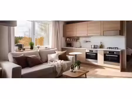 vente appartement neuf 2 pièces 48m2 saint-pierre-en-faucigny - 259000 € - surface privée