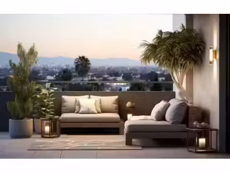 vente appartement neuf 3 pièces 67m2 villeurbanne - 256500 € - surface privée