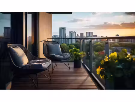 vente appartement neuf 3 pièces 67m2 villeurbanne - 261600 € - surface privée