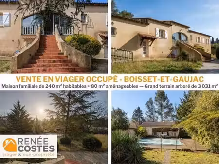 viager occupé - f79 ans - ales (30100)