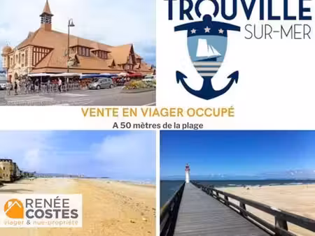 viager occupé - f76 ans - trouville sur mer (14360)