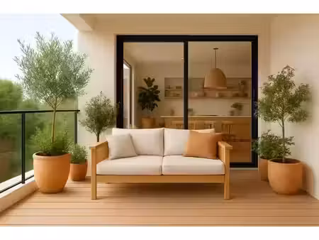 vente appartement neuf 3 pièces 69m2 toulon - 323602 € - surface privée