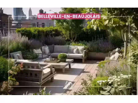 vente appartement neuf 3 pièces 66m2 belleville - 235000 € - surface privée