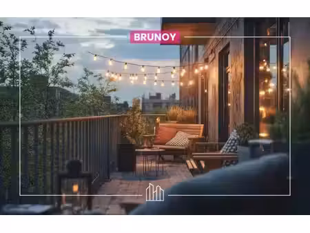 vente appartement neuf 3 pièces 65m2 brunoy - 318483 € - surface privée