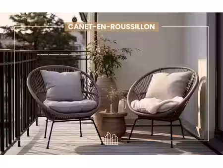 vente appartement neuf 3 pièces 73m2 canet-en-roussillon - 315000 € - surface privée