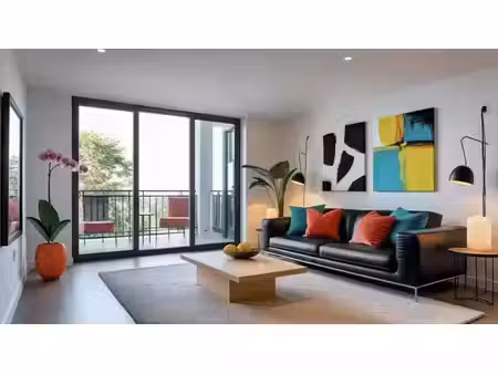vente appartement neuf 2 pièces 43m2 crosne - 205000 € - surface privée