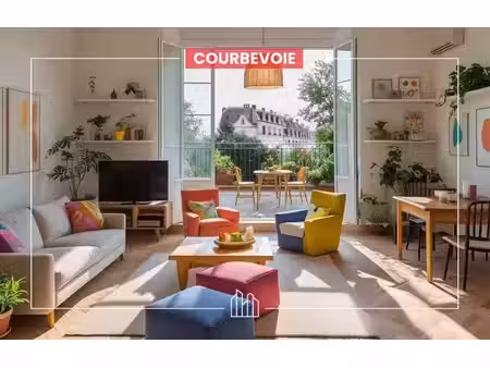 vente appartement neuf 4 pièces 88m2 courbevoie - 929000 € - surface privée