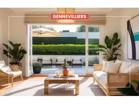 vente appartement neuf 4 pièces 87m2 gennevilliers - 441000 € - surface privée