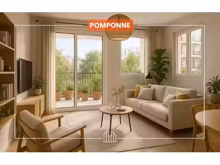vente appartement neuf 3 pièces 58m2 pomponne - 269000 € - surface privée
