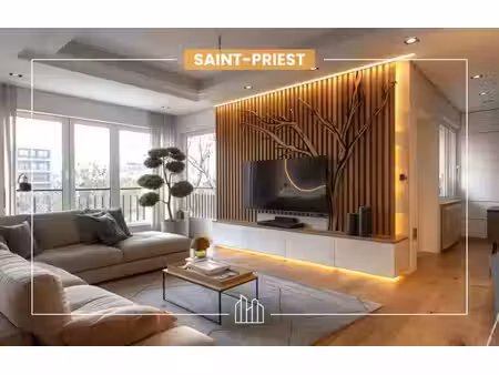 vente appartement neuf 4 pièces 80m2 saint-priest - 401000 € - surface privée