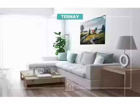 vente appartement neuf 2 pièces 41m2 ternay - 232000 € - surface privée