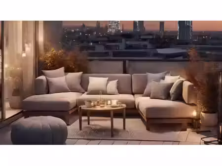 vente appartement neuf 4 pièces 84m2 wissous - 428000 € - surface privée