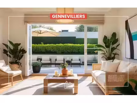 vente appartement neuf 4 pièces 87m2 gennevilliers - 438000 € - surface privée