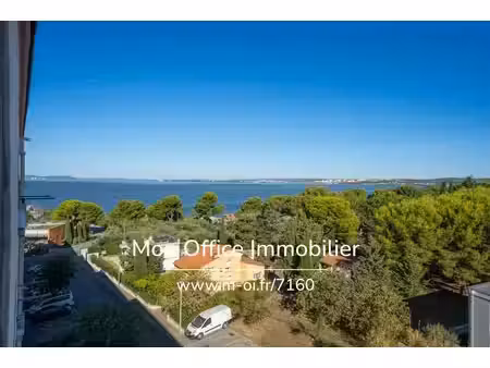 référence : 7160-mco - appartement 3 pièces dernier étage vue dégagée et mer
