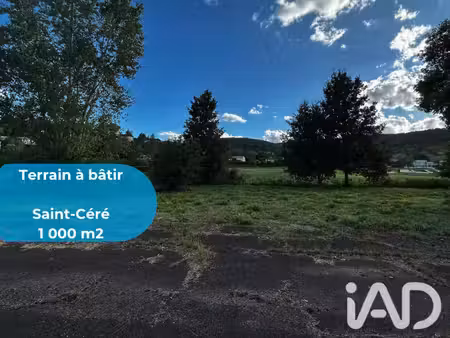 vente terrain à bâtir 1 000 m²