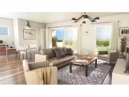 vente appartement neuf 3 pièces 59m2 gagny - 323000 € - surface privée