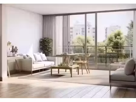 vente appartement neuf 2 pièces 47m2 aubervilliers - 254343 € - surface privée