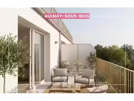 vente appartement neuf 4 pièces 37m2 aulnay-sous-bois - 187000 € - surface privée