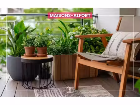 vente appartement neuf 4 pièces 82m2 maisons-alfort - 619000 € - surface privée