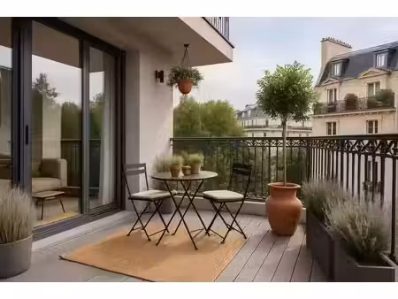 vente appartement neuf 2 pièces 43m2 neuilly-plaisance - 284000 € - surface privée