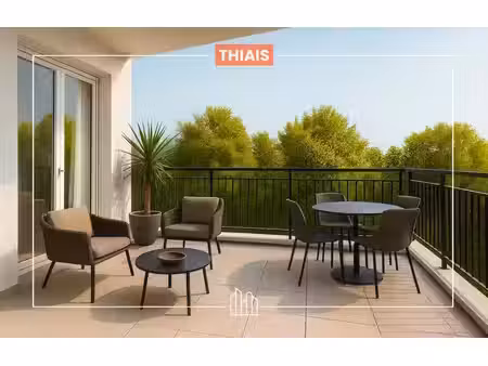 vente appartement neuf 3 pièces 60m2 thiais - 345505 € - surface privée