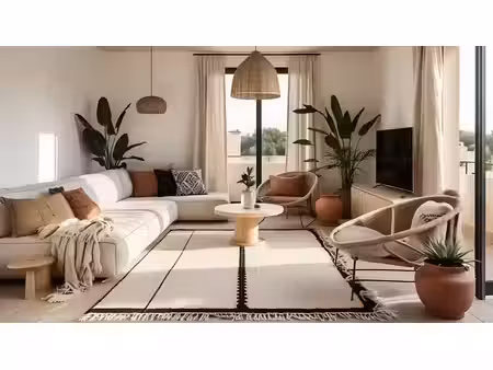 vente appartement neuf 2 pièces 42m2 louvres - 202000 € - surface privée