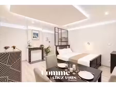 studio avec balnéo meublé 25 m² avec chauffage inclus proche place stanislas nancy centre 