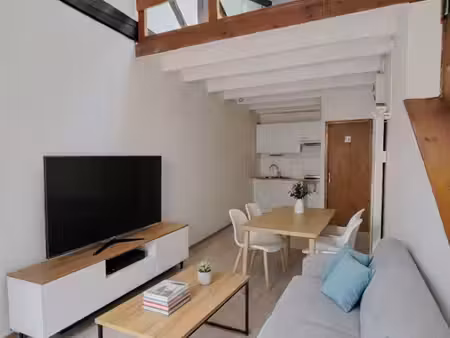 nancy - rue st julien - studio mezzanine - non meuble