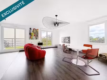vente appartement 4 pièces 90 m² à rosny-sous-bois (93110)  375 000 €