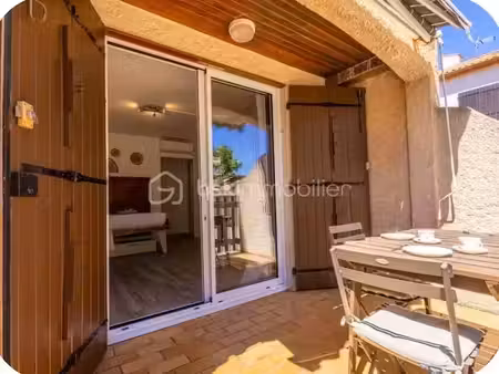 vente appartement 1 pièce 19 m² à valras-plage (34350)  85 000 €