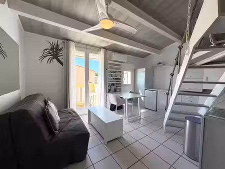 location appartement 1 pièces 23m2 le barcarès 66420 - - surface privée